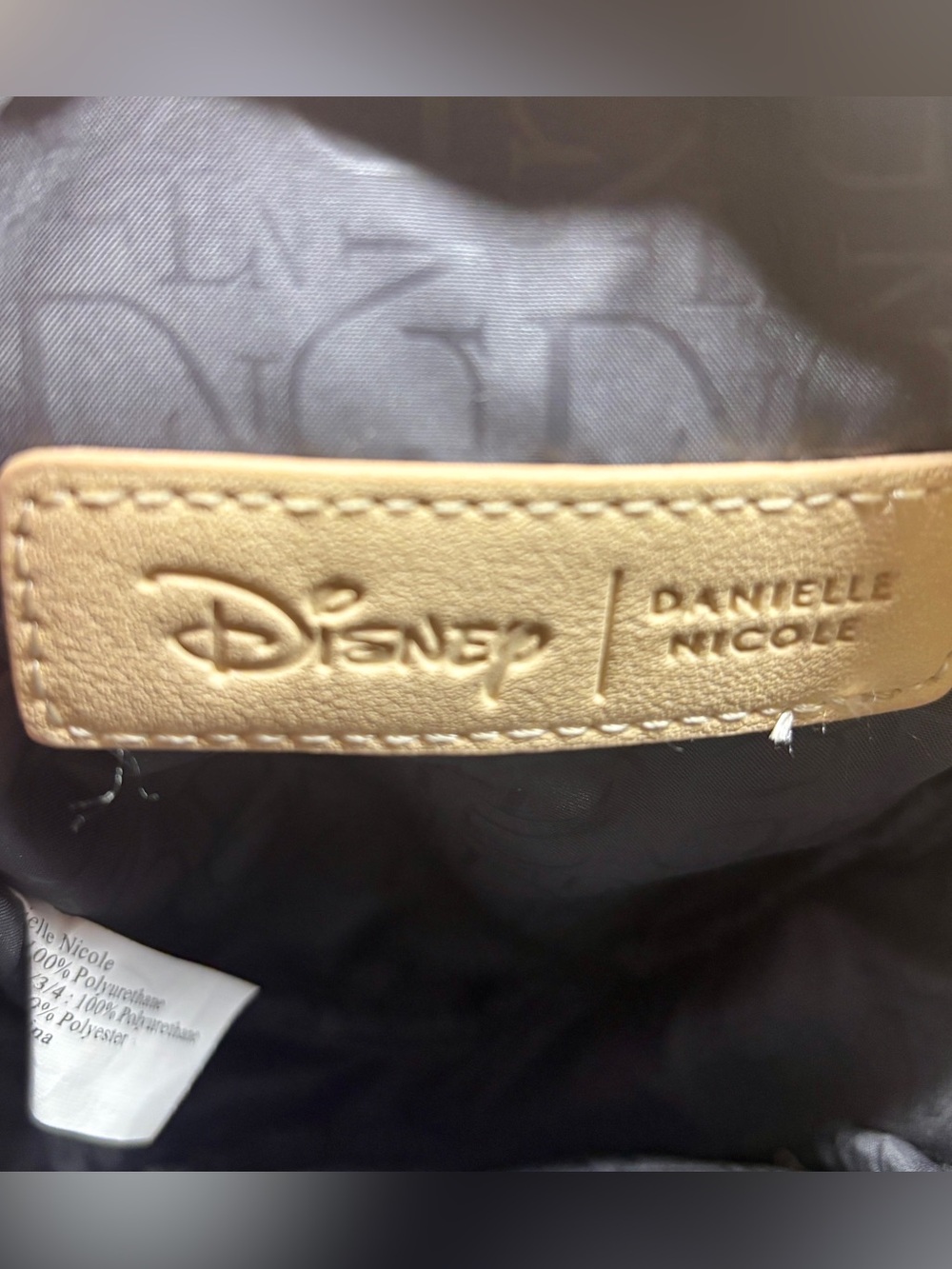 Disney x Danielle Nicole Tinker Bell Yellow Pom-Pom Crossbody Bag - Picture 4 of 6